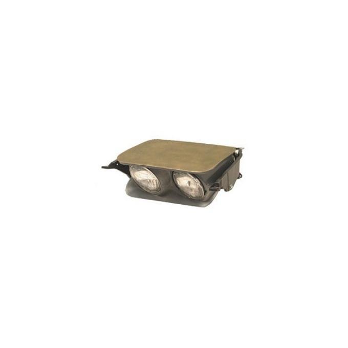 Corvette Headlight Assembly, Left, 1975-1982