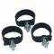 CA 1968-1977 Chevrolet Corvette Rear Door Pulls 3 Piece