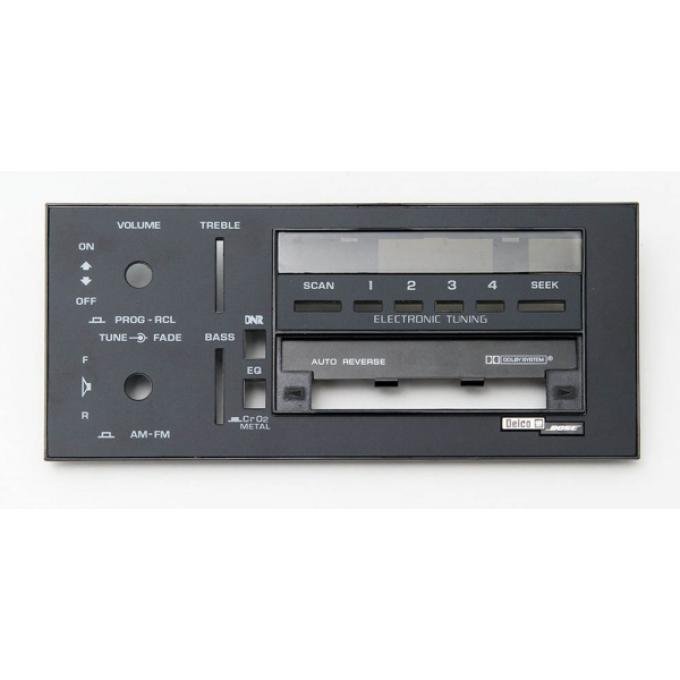 Corvette Stereo Face Plate, Bose, 1984
