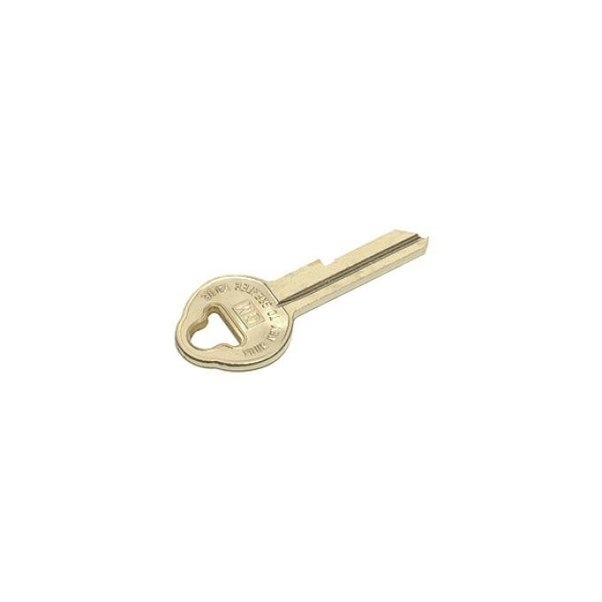 Corvette Door & Trunk Key Blank, 1953-1962