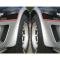 Corvette Side Louver Vent Grille Insert, Matt Black Finish, Pair, 1973-1979