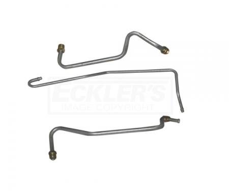 Corvette Fuel Pump Lines To Carburetor, 400 Or 435 HP, Five Line, Two Block 1968-1969
