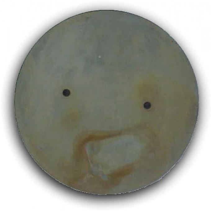 Corvette Gas Door Plate, 1977