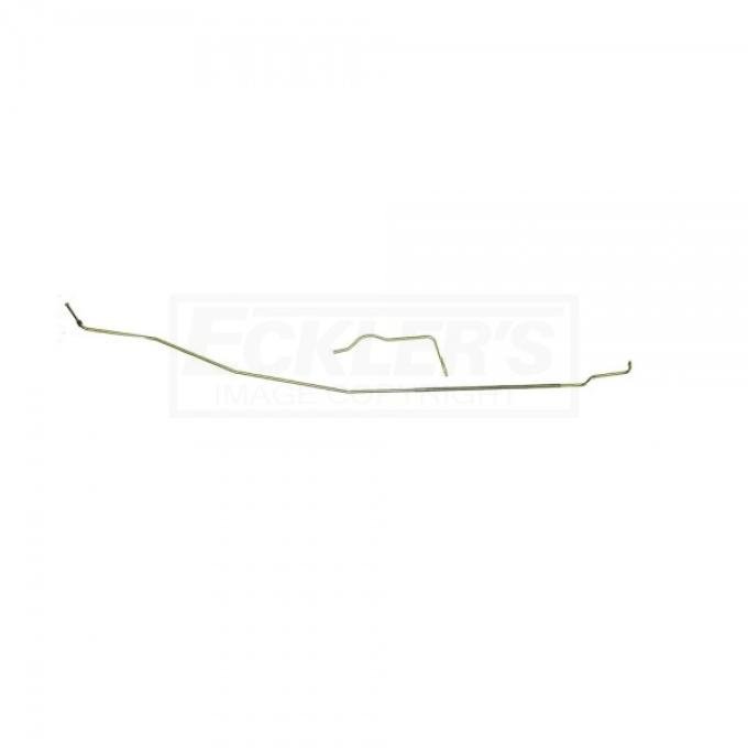 Fuel Tank To Pump Lines, Two Piece, Stainless Steel, 1961-1962