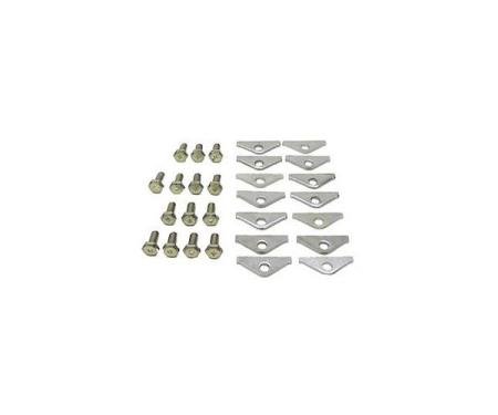 Corvette Valve Cover Retainer Kit, Big Block, 1965-1974