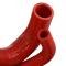 Corvette Radiator Hose Kit, Silicone, Red, 1997-2004