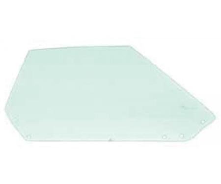 Corvette Door Glass, Non Date-Coded, Convertible, Tinted, Right, 1969-1974
