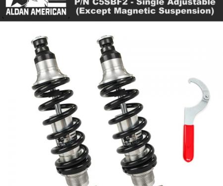 Aldan Phantom Series Single Adjustable Front Coil Over Kit | C5SBF2 Corvette 1997-2004
