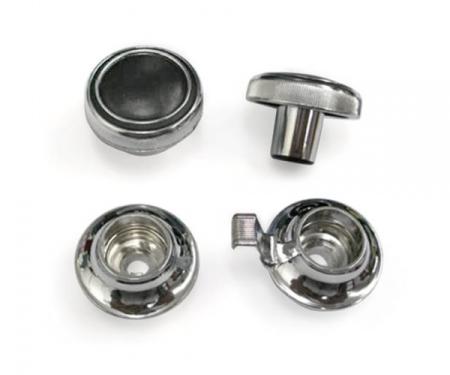 Corvette Radio Knob Set, For Cars With Mono Radio, 1969-1971