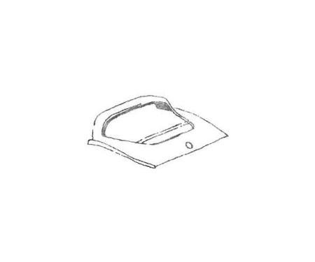 Corvette Deck Panel,  Rear, 1978-1982