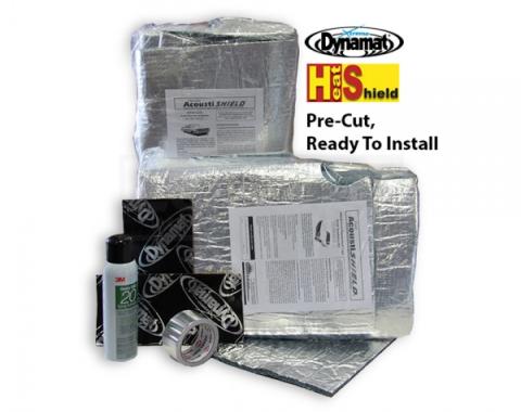 Quiet Ride Insulation, Floor Kit, Convertible| CORV 6882-CVFK Corvette 1968-1982