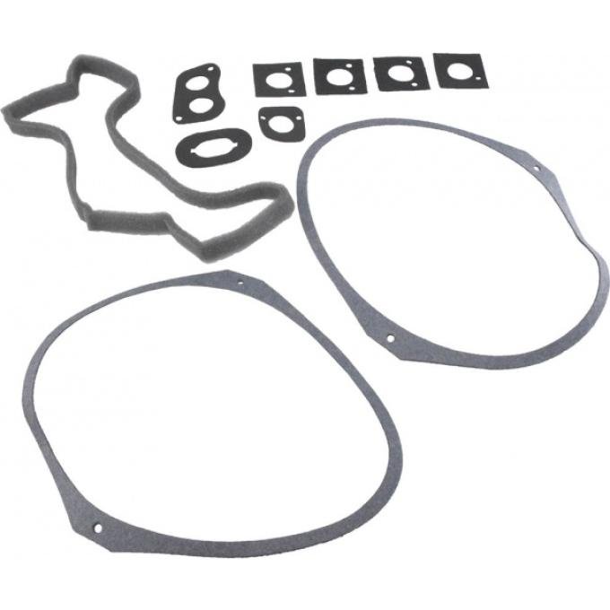 Corvette Dash Gauge Seal Kit, 1968-1982