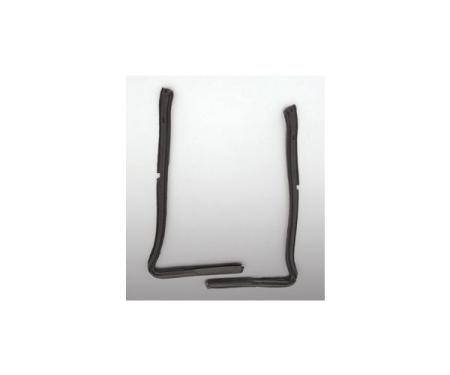 Corvette Weatherstrip, Coupe Door Vent Front, Right, USA, 1963-1967