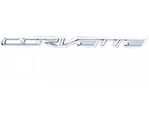 Corvette Metal Sign, C7 Corvette Script 50" X 4"