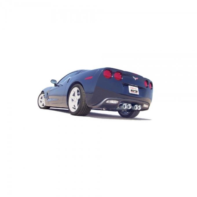 Borla Exhaust Systems Rear Section Exhaust, Touring| 11814 Corvette 2005-2008
