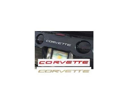 Corvette Rear Bumper Lettering Kit, 1997-2004