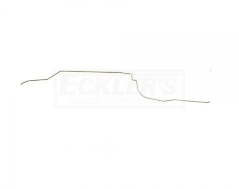 Fuel Tank To Pump Lines, Fuel Main, Right Side, Stainless Steel, 1969