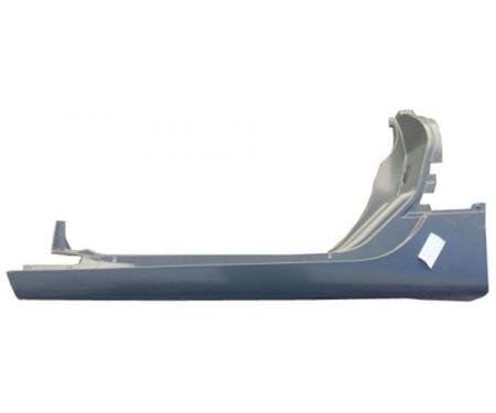 Corvette Door Opening Rear Left Rocker Panel Repair Section, 1997-2004