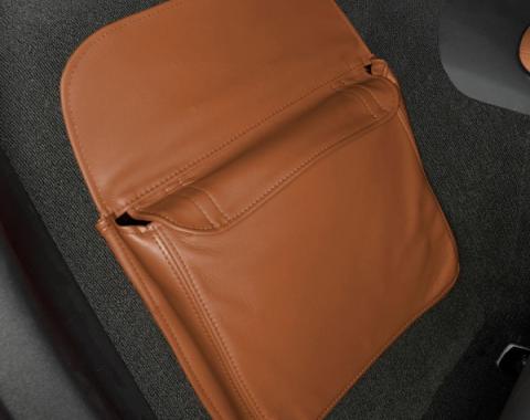 Corvette Leather Route Bag, Solid Color, 2014-2016