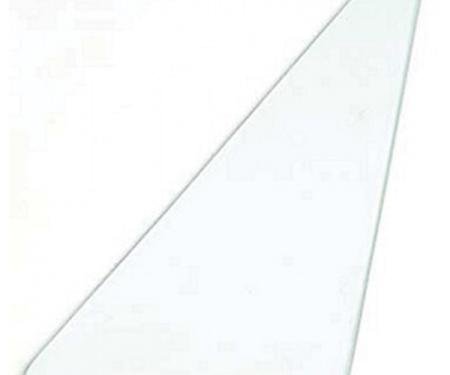 Corvette Vent Glass, Non Date-Coded, Convertible, Clear, Right, 1963-1967