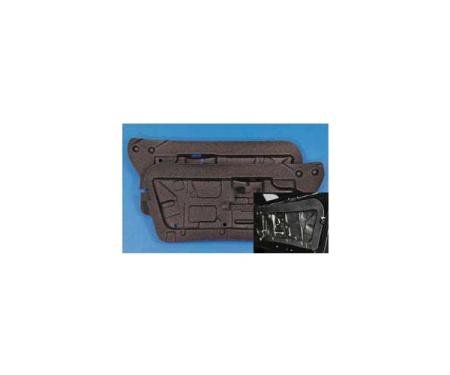 Corvette Door Panel Insulator, Right, "Whisper Quiet", 1984-1996