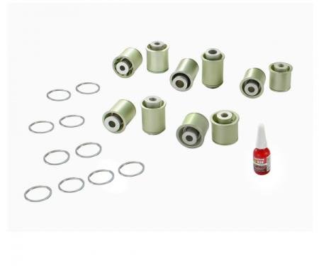 Corvette PFADT Series Drag Race Rear Spherical Control Arm Bearings, Solid, 1997-2013