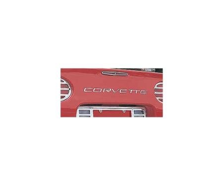 Corvette Rear Bumper Letter Set, 1997-2004