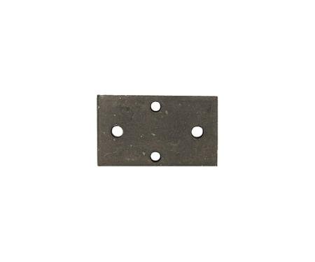 Corvette Under Body Seat Mounting Plate, Rear Underbody, 1963-1966