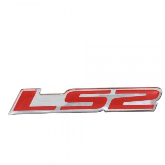 Corvette C6 Domed LS2 Emblem, C6 ZR1 Style, 2005-2007