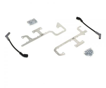 Corvette LS Swap Coil Relocation Kit For Vertical Mounted Coils, 1963-1982
