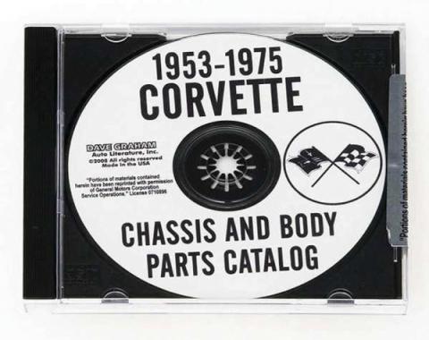 Corvette Factory Assembly Manual Sets, PDF CD-ROM, 1953-1982