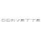 Trim Parts 1974-1975 Corvette Rear Bumper Letter Set 5001