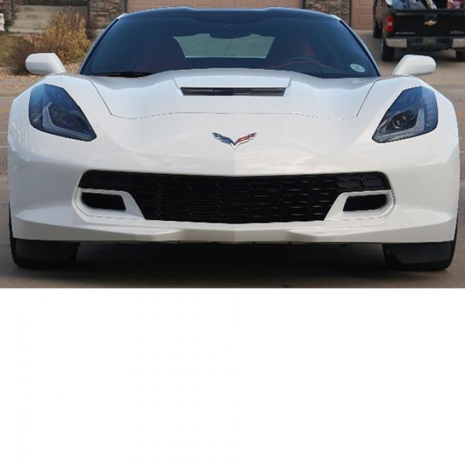 Corvette Z06 Front Grille, Two Tone Body Color, 2014-2017
