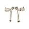 Corvette B&B Triflo Exhaust System, PRT 3.5" Round Tips, 1997-2004