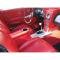 Corvette Center Console, Custom, With Cup Holder, Silver, 1964-1966