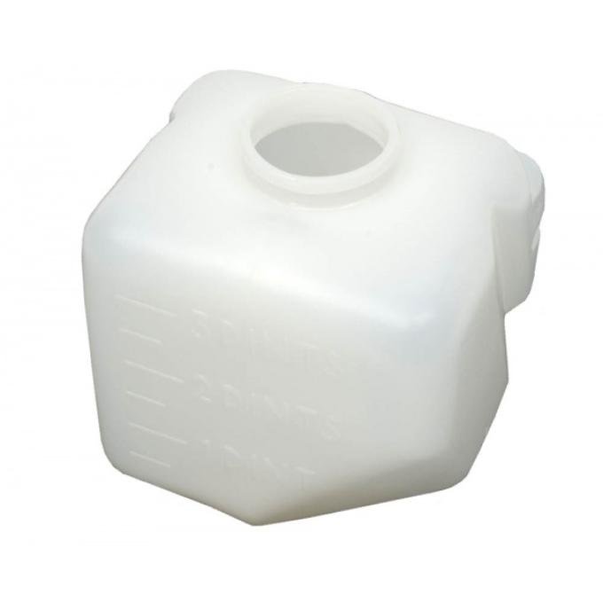 Corvette Washer Bottle, Without Air Conditioning 63-1967 & 70, 1963-1970