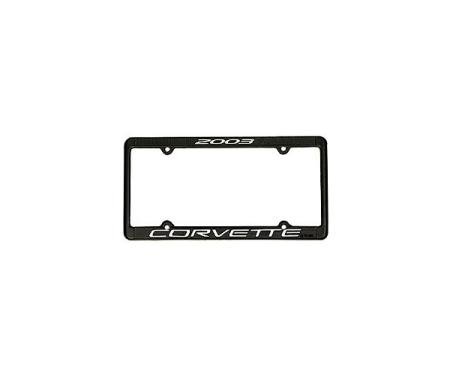 Corvette Year License Frame, 1984-2006