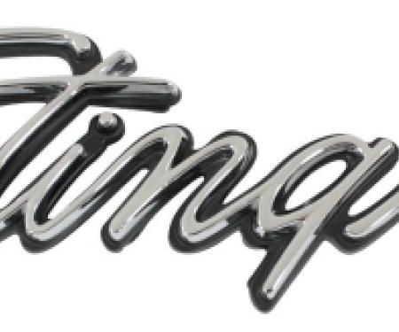 Corvette Emblem, Front Side Fender, Stingray, 1974-1976