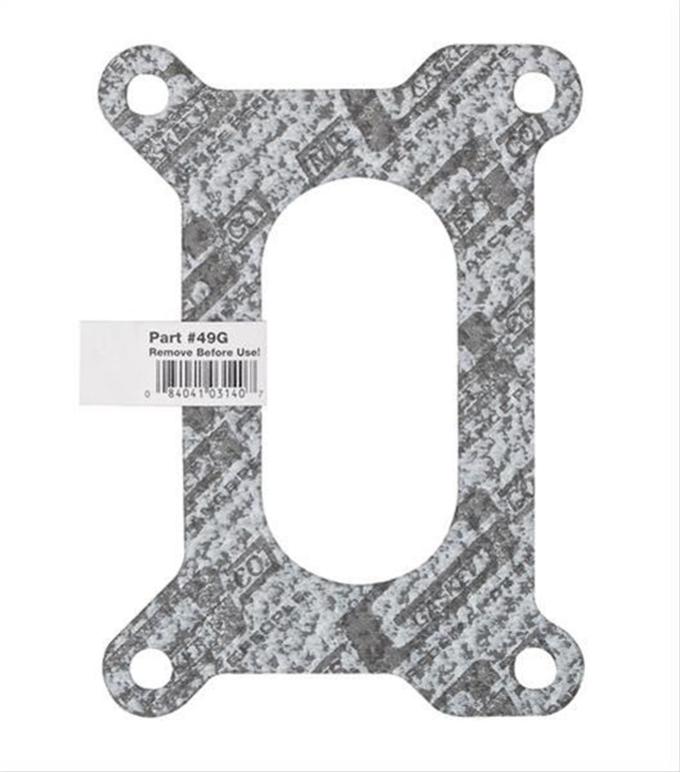 Mr. Gasket Performance Carburetor Base Gasket, Open Center, Bulk Packaged with UPC Label 49G