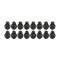 Mr. Gasket Header Bolts, 3/8-16 X 3/4 Inch Hex Head, Set of 16 919G
