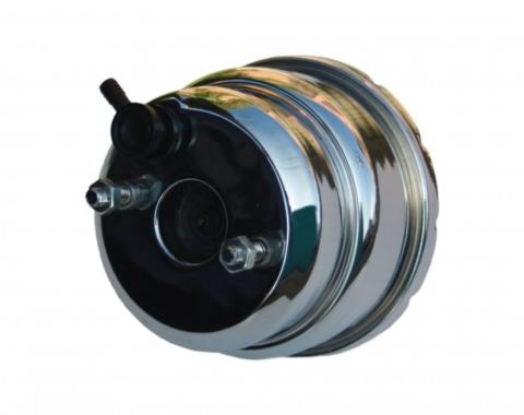 Leed Brakes 7 inch dual power brake booster (Chrome) PB07