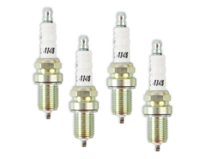 Accel HP Copper Spark Plug, Shorty 0414S-4