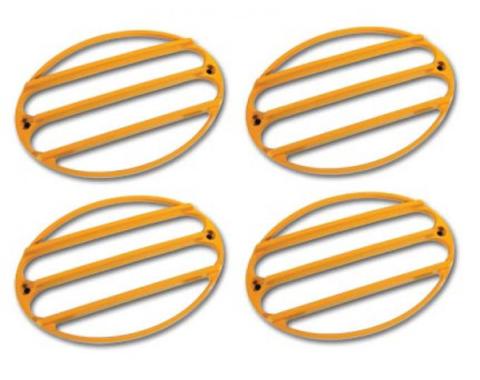 Corvette Tailght Louver Kit, Phantom Millenium Yellow, 2000-2004