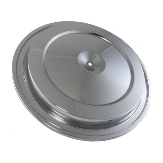Corvette Air Cleaner Cover, Chrome, 1976-1981