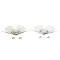 Trim Parts 62-63 Full-Size Chevrolet Front Fender X-Flag, 327/409, Pair 2160