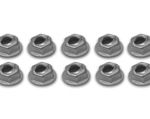 Redline Restomotive® 1968-1969 Chevrolet Corvette 10 Piece Grille Molding Speednut Set