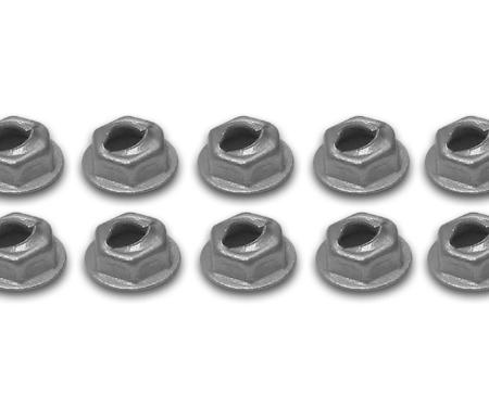 Redline Restomotive® 1968-1969 Chevrolet Corvette 10 Piece Grille Molding Speednut Set