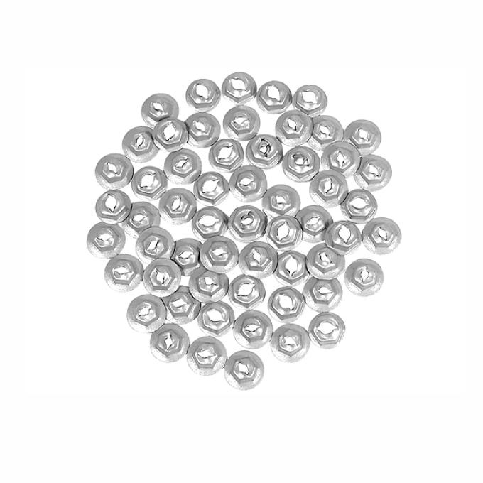 Corvette Emblem Speednut Kit, 60 Piece, 1958