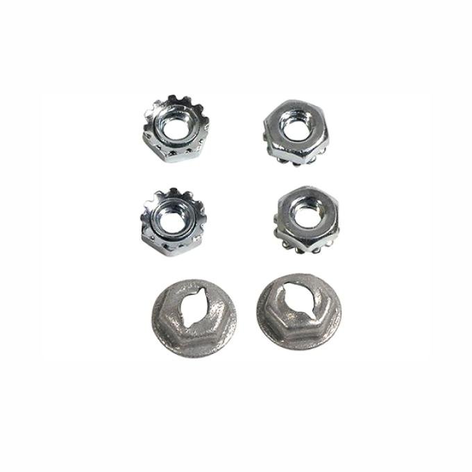 Corvette Speaker Grille Speednut Set, 1963-1967
