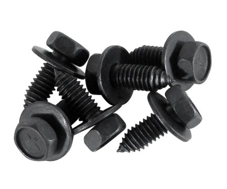 Corvette Battery Tray/Engine Compressor Bolt Kit, 6 Piece, 1963-1982